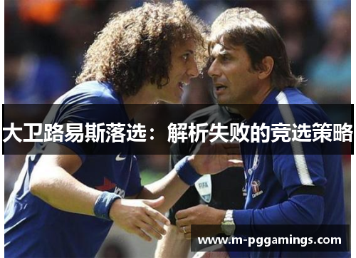 大卫路易斯落选：解析失败的竞选策略